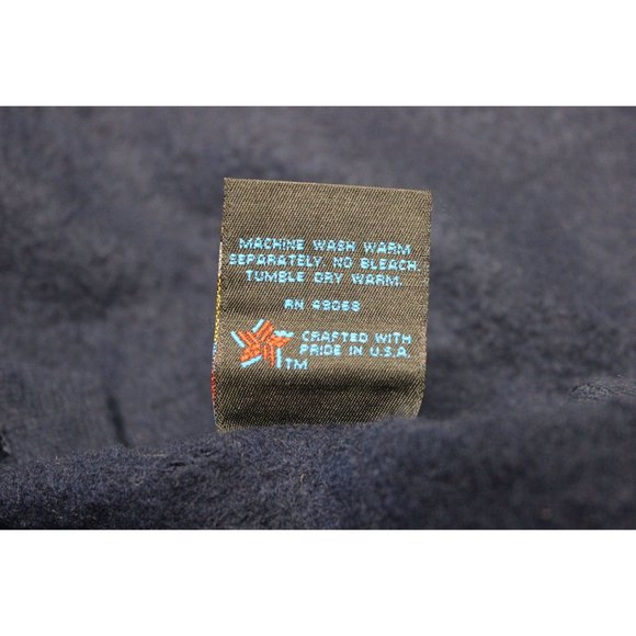 Soffe vintage crew neck fleece pullover sweatshirt USS Abraham Lincoln CVN 72 - Picture 9 of 11